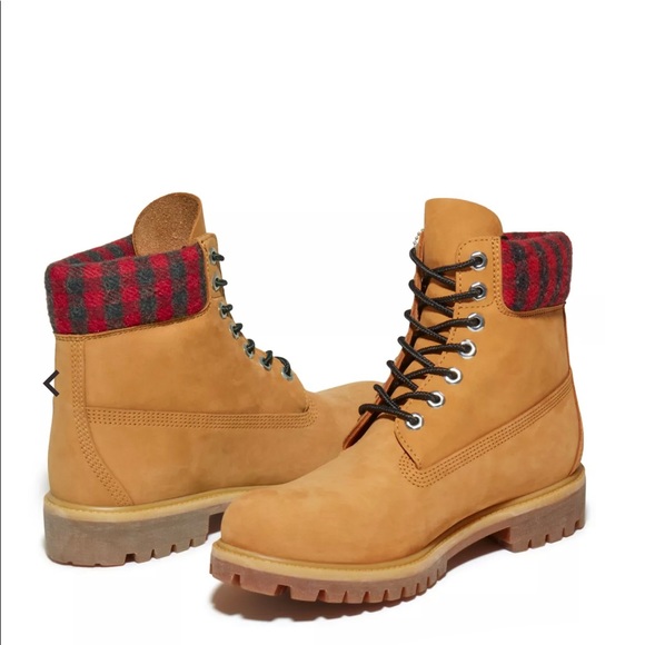 MEN'S TIMBERLAND® PREMIUM 6-INCH WATERPROOF BOOTS WHEAT - Picture 5 of 5